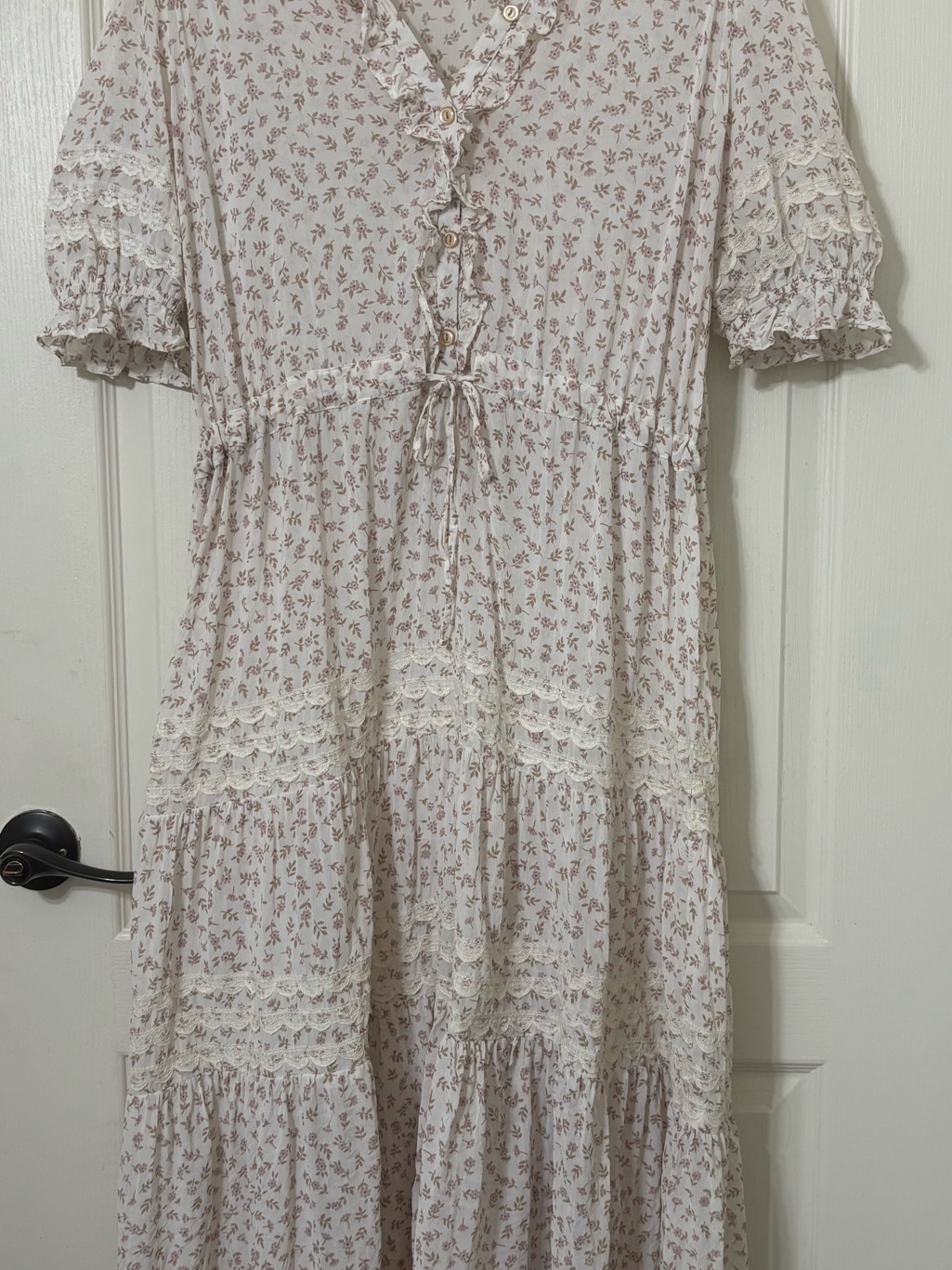 Christy Dawn *Limited* Elle Dress In Lilac Ditzy Floral